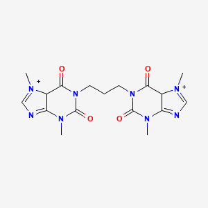 molecular formula C₁₇H₁₄D₆N₈O₄ B1160155 Bisdionin C-d6 