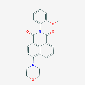 2-(2-Methoxyphenyl)-6-morpholin-4-ylbenzo[de]isoquinoline-1,3-dione