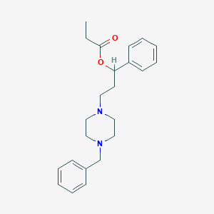B116023 [3-(4-Benzylpiperazin-1-yl)-1-phenylpropyl] propanoate CAS No. 149848-06-6