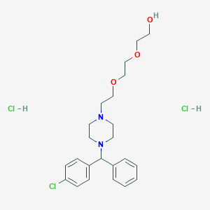 molecular formula C₂₃H₃₃Cl₃N₂O₃ B1160247 Unii-NU5dzw5CU5 