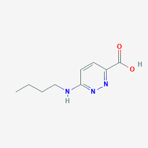 B116026 6-(Butylamino)pyridazine-3-carboxylic acid CAS No. 147165-12-6