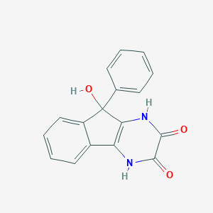 B116030 9-Hydroxy-9-phenyl-1,4-dihydroindeno[1,2-b]pyrazine-2,3-dione CAS No. 158752-32-0