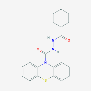 N'-(cyclohexylcarbonyl)-10H-phenothiazine-10-carbohydrazide