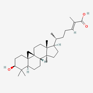 molecular formula C30H48O3 B1160347 Mangiferolic acid CAS No. 4184-34-3