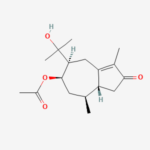 molecular formula C17H26O4 B1160360 8-O-Acetyltorilolone CAS No. 20482-21-7