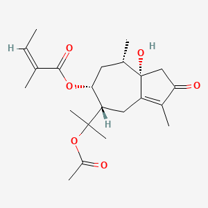 molecular formula C22H32O6 B1160364 1β-羟基托林 CAS No. 509078-16-4