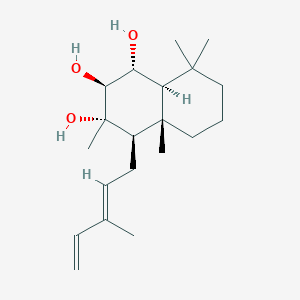 molecular formula C20H34O3 B1160366 6alpha-Hydroxynidorellol CAS No. 70387-38-1