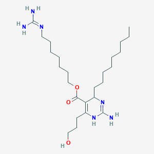 molecular formula C25H48N6O3 B116038 克拉贝斯汀 C1 CAS No. 142605-06-9