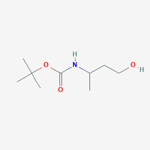 B116039 tert-Butyl (4-hydroxybutan-2-yl)carbamate CAS No. 146514-31-0
