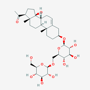 molecular formula C33H52O13 B116047 Carumbelloside I CAS No. 155740-22-0