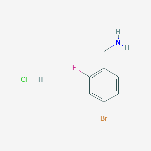 B116050 4-Bromo-2-Fluorobenzylamine Hydrochloride CAS No. 147181-08-6