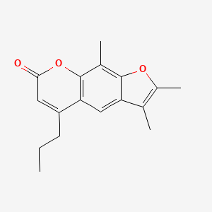 2,3,9-trimethyl-5-propyl-7H-furo[3,2-g]chromen-7-one