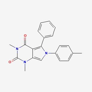 1,3-dimethyl-6-(4-methylphenyl)-5-phenyl-1H-pyrrolo[3,4-d]pyrimidine-2,4(3H,6H)-dione