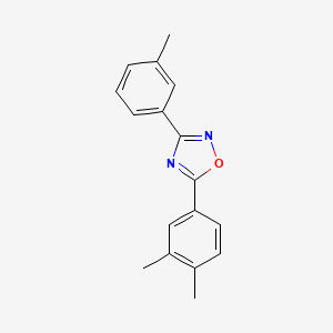 5-(3,4-Dimethylphenyl)-3-(3-methylphenyl)-1,2,4-oxadiazole