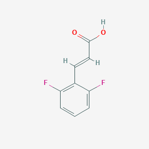 molecular formula C9H6F2O2 B116062 2,6-二氟肉桂酸 CAS No. 152152-09-5