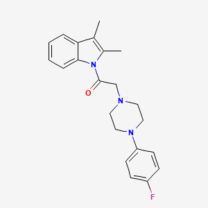 1-(2,3-dimethyl-1H-indol-1-yl)-2-[4-(4-fluorophenyl)piperazin-1-yl]ethanone