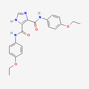 N,N'-bis(4-ethoxyphenyl)-1H-imidazole-4,5-dicarboxamide