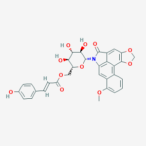 molecular formula C32H27NO11 B116067 N-(Cglu)A CAS No. 145613-84-9