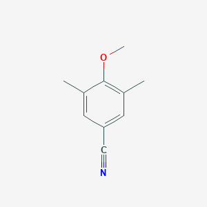 molecular formula C10H11NO B116070 4-甲氧基-3,5-二甲基苯甲腈 CAS No. 152775-45-6