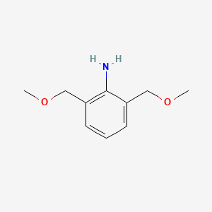 molecular formula C₁₀H₁₅NO₂ B1160765 2,6-Bis(methoxymethyl)aniline 
