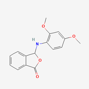 3-[(2,4-dimethoxyphenyl)amino]-2-benzofuran-1(3H)-one