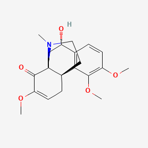 molecular formula C20H25NO5 B1160789 普罗美他芬 CAS No. 6858-85-1
