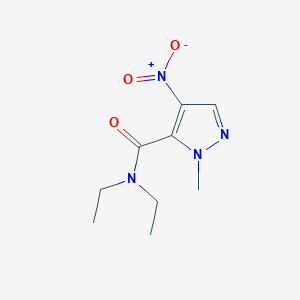 N,N-diethyl-1-methyl-4-nitro-1H-pyrazole-5-carboxamide