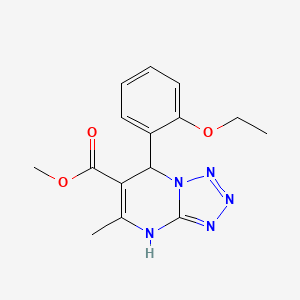 Methyl 7-(2-ethoxyphenyl)-5-methyl-4,7-dihydrotetrazolo[1,5-a]pyrimidine-6-carboxylate