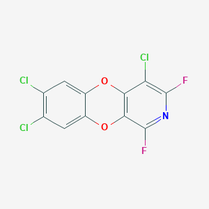 4,7,8-Trichloro-1,3-difluoro[1,4]benzodioxino[2,3-c]pyridine