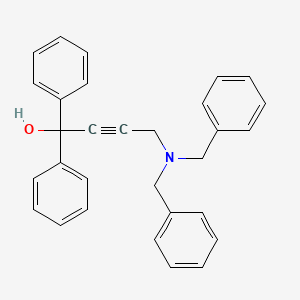 4-(Dibenzylamino)-1,1-diphenylbut-2-yn-1-ol