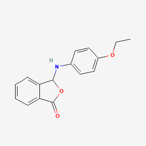 3-[(4-ethoxyphenyl)amino]-2-benzofuran-1(3H)-one