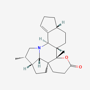 molecular formula C22H31NO2 B1160877 Deoxyisocalyciphylline B CAS No. 619326-75-9