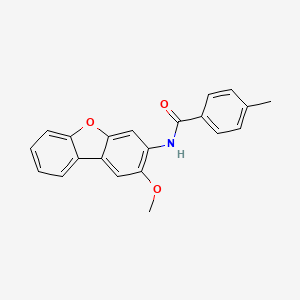 N-(2-methoxydibenzo[b,d]furan-3-yl)-4-methylbenzamide