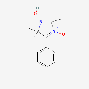 2,2,5,5-Tetramethyl-4-(4-methylphenyl)-2,5-dihydro-1H-imidazol-1-ol 3-oxide