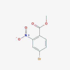 molecular formula C8H6BrNO4 B116092 Methyl 4-bromo-2-nitrobenzoate CAS No. 158580-57-5