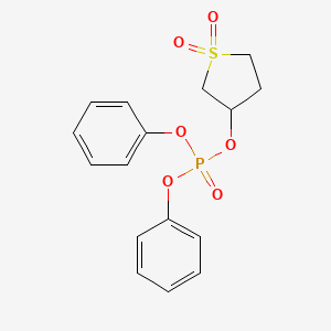 1,1-Dioxidotetrahydrothiophen-3-yl diphenyl phosphate