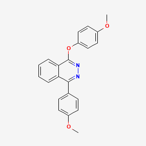 1-(4-Methoxyphenoxy)-4-(4-methoxyphenyl)phthalazine