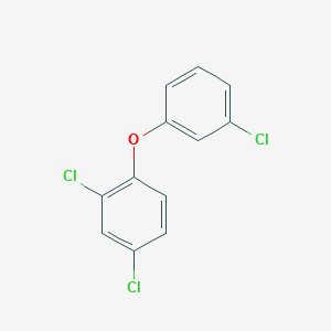 molecular formula C12H7Cl3O B116101 2,3',4-Trichlorodiphenyl ether CAS No. 155999-93-2
