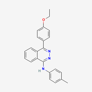 4-(4-ethoxyphenyl)-N-(4-methylphenyl)phthalazin-1-amine