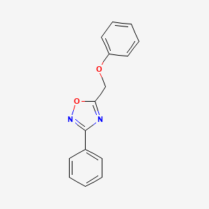 5-(Phenoxymethyl)-3-phenyl-1,2,4-oxadiazole