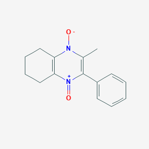 Quinoxaline, 5,6,7,8-tetrahydro-2-methyl-3-phenyl-, 1,4-dioxide