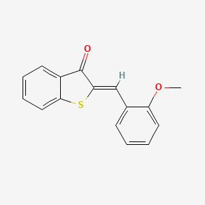 (2Z)-2-(2-methoxybenzylidene)-1-benzothiophen-3(2H)-one