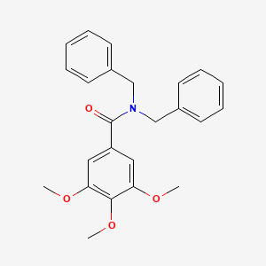 N,N-dibenzyl-3,4,5-trimethoxybenzamide