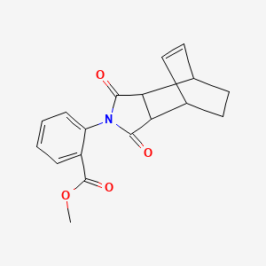 methyl 2-(1,3-dioxo-1,3,3a,4,7,7a-hexahydro-2H-4,7-ethanoisoindol-2-yl)benzoate