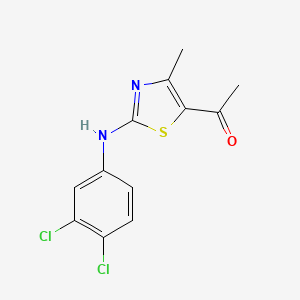 5-Acetyl-2-(3,4-dichlorophenylamino)-4-methylthiazole