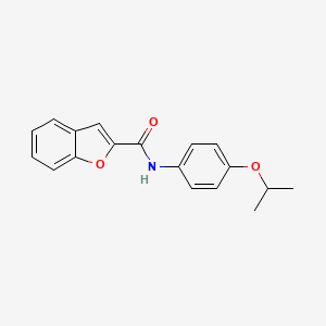 N-[4-(propan-2-yloxy)phenyl]-1-benzofuran-2-carboxamide