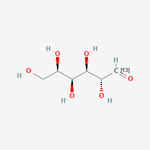molecular formula C₅¹³CH₁₂O₆ B1161217 D-gulose-1-13C 
