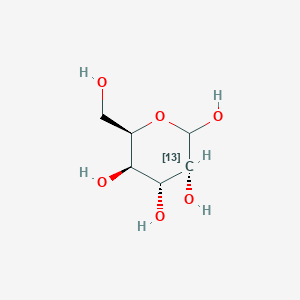 molecular formula C₅¹³CH₁₂O₆ B1161218 D-[2-13C]gulose 