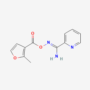 N'-{[(2-methylfuran-3-yl)carbonyl]oxy}pyridine-2-carboximidamide