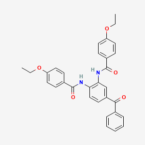 N-[5-Benzoyl-2-(4-ethoxybenzamido)phenyl]-4-ethoxybenzamide